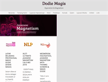 Tablet Screenshot of dodiemagis.net